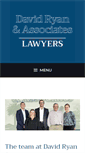 Mobile Screenshot of davidryanlawyer.com